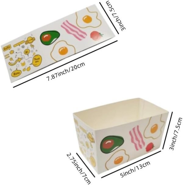custom mini burger boxes, small food cardboard box used for pary, weddings, picnics, and packaging of cookies, candies and desserts (50, shape) free samples