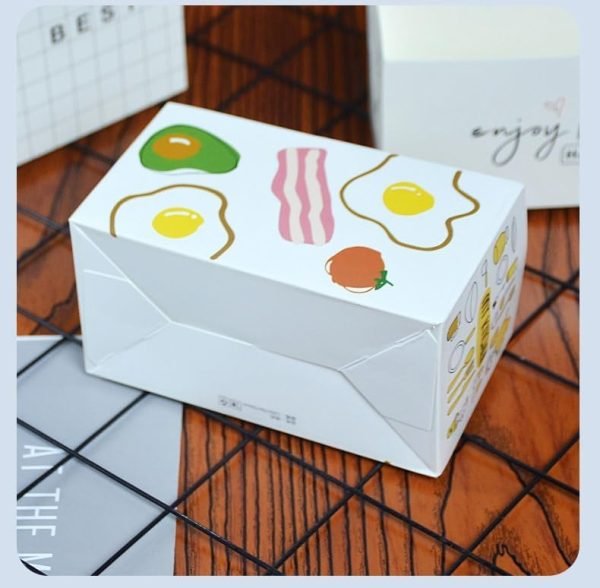 custom mini burger boxes, small food cardboard box used for pary, weddings, picnics, and packaging of cookies, candies and desserts (50, shape) free samples