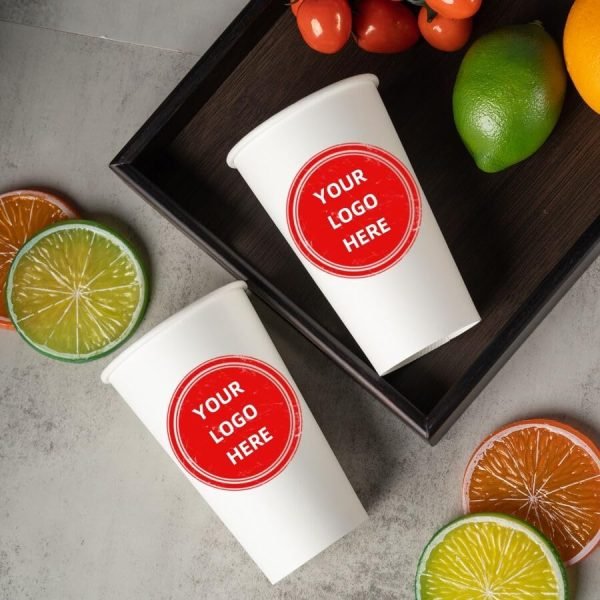 custom disposable cups with photo/logo/text, custom disposable paper cups for office, party, wedding events free samples