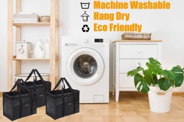wholesale large collapsible tote bag holds 100 lbs, extra-strength premium material free samples