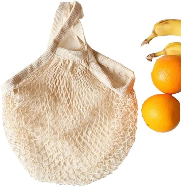 wholesale ahyuan ecology reusable cotton mesh grocery bags cotton string bags net shopping bags mesh bags free samples