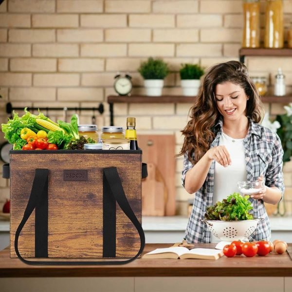 wholesale sturdy reusable grocery bags with 2 handles, heavy duty reusable shopping bags with hard bottom, foldable grocery bag free samples