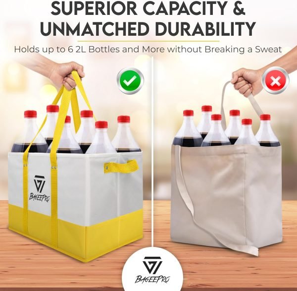 wholesale 15 x 10 x 10.5 inches large utility tote bag, sturdy utility tote, grocery bags reusable shopping bags, foldable grocery bags free samples