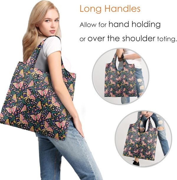 wholesale reusable foldable shopping bags x- large 50lbs ripstop heavy duty grocery bags,machine washable reusable bags for kitchen free samples