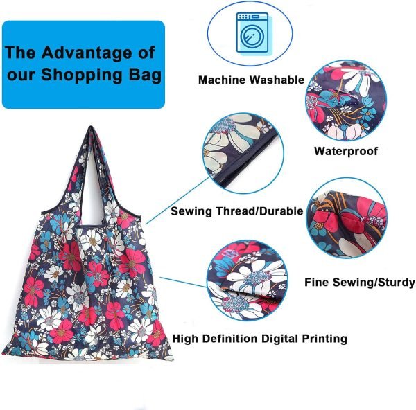 wholesale reusable grocery bags xlarge 50lbs foldable grocery shopping bags washable beach bag ripstop nylon tote bags free samples