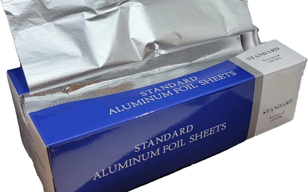 Wholesale OEM ODM Pre-Cut Aluminum Foil Sheets, Foil Pop Up Sheets, 12×12 Inches, Box of 500 Sheets (1) Factory & Supplier