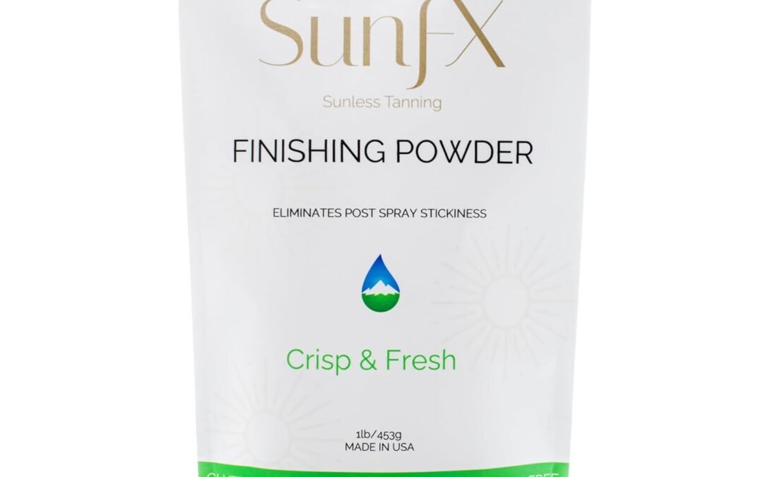 Wholesale OEM ODM SunFX Post Spray Tan Translucent Finishing Powder | Talc Free | Sunless Tanning Setting Powder | Shimmer | Crisp & Fresh – 1lb Factory & Supplier