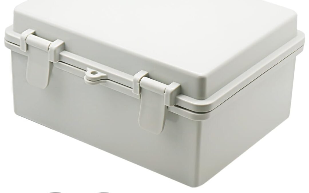 OEM Zulkit Junction Box ABS Plastic Dustproof Waterproof IP65 Electrical Boxes Hinged Shell Outdoor Universal Project Enclosure 8.7 x 6.7 x 4.3 inch (220x170x110 mm) Factory