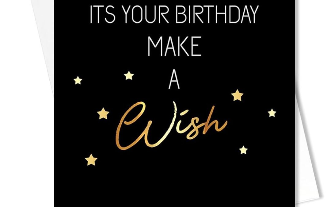 Wholesale OEM ODM Happy Birthday Cards Bulk Greeting Card Set (Wishful) 18 Pack & White Envelopes – 5×7 Inch Birthday Theme for Family, Women, Men, Coworkers & Office (B2405) Factory & Supplier