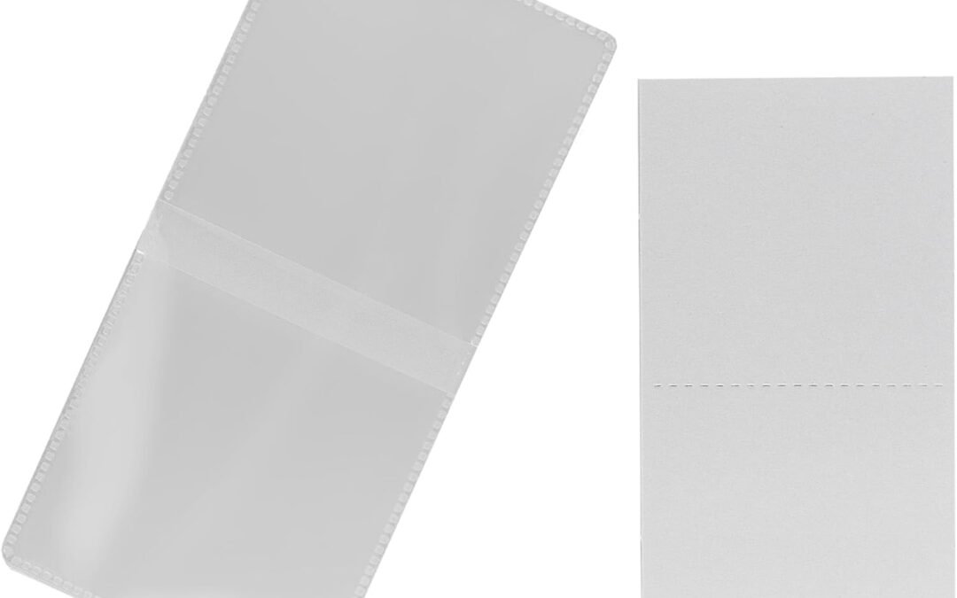 OEM 100 2×2 Double Pocket Plastic Coin Flip Holder Clear Safe Long Term Storage Vinyl PVC Free with Inserts Factory
