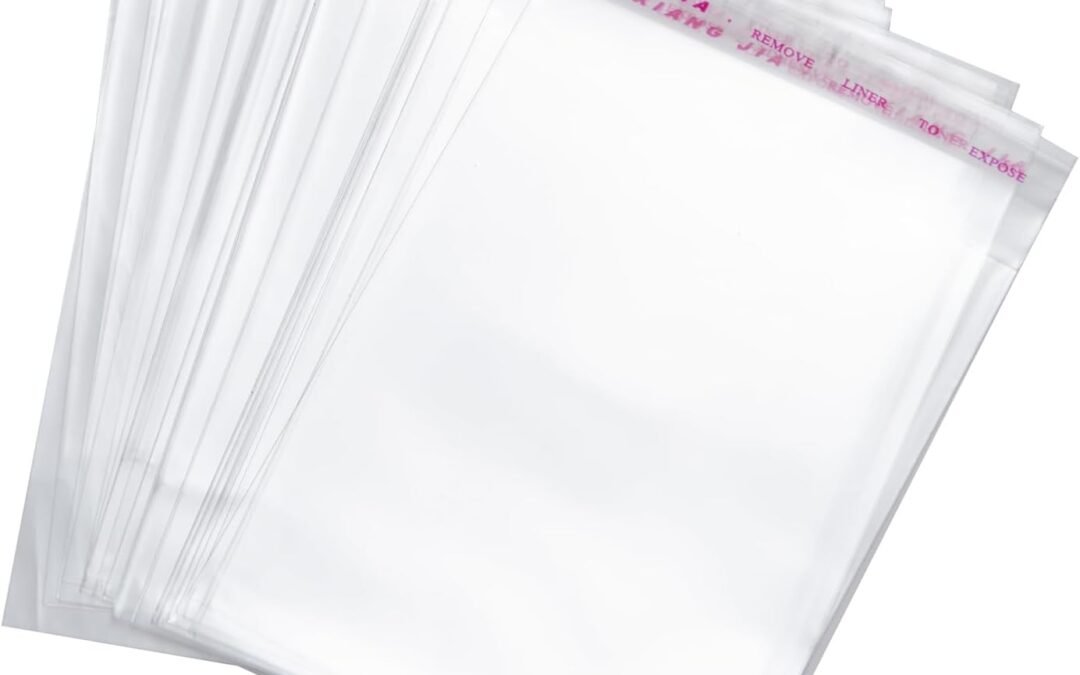 OEM 100 Pcs 9×12 Inch shirt Bag Clear Self Seal Cellophane Plastic Bags for Clothes Party Wedding Factory