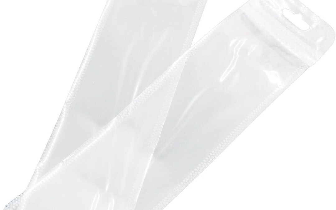 OEM 100 Pcs Pen Packaging Bags Clear Self Sealing Bags Resealable Zipper Pouch Bags Zip Storage Lock Bags Plastic Hanging Bags for Packaging Pen Jewelry Cosmetic Food Gift, 8.66 × 2.17 Inches Factory