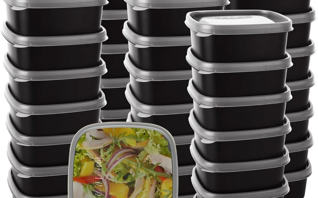 OEM 100PCS 8.5oz Meal Prep Containers Reusable,1 Compartment Take Out Food Containers with Lids, Plastic To Go Food Containers – Microwave, Dishwasher & Freezer Safe Factory