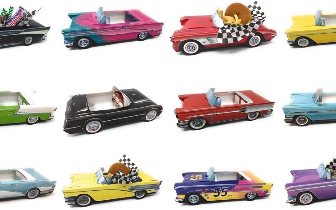 OEM 12 Classic Car Party Food Boxes – GM Collection Factory