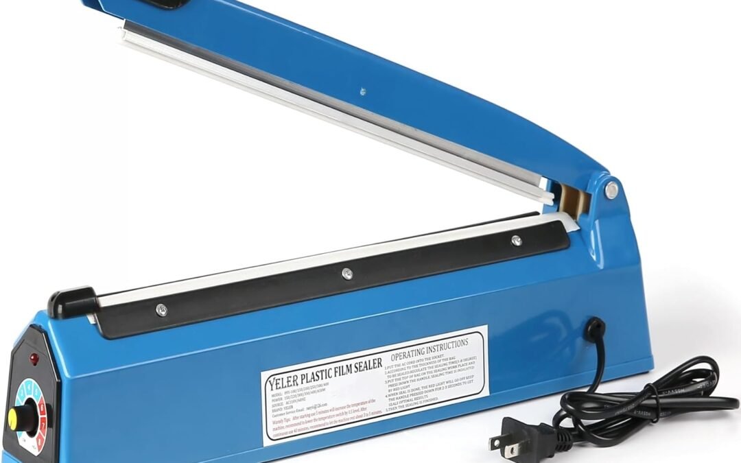 OEM 12 Inch Impulse Heat Sealer Impulse Bag Sealer, Manual Poly Bag Heat Sealer Machine for Plastic Bags PE PP Bags with Extra Replace Element Grip Factory
