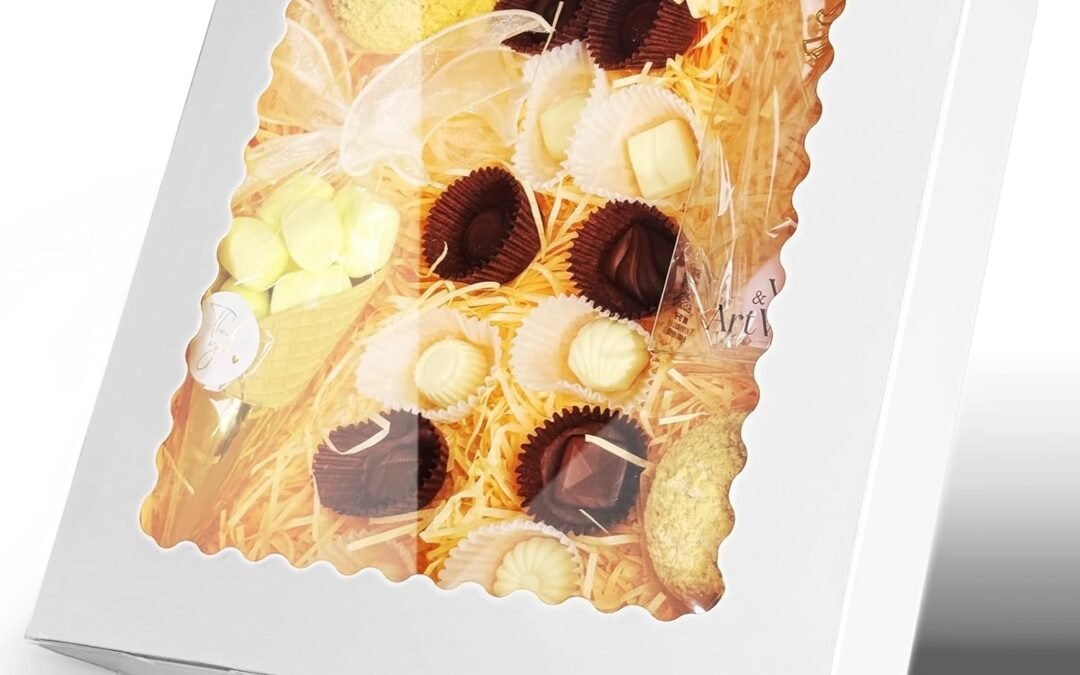 OEM 15-Pack 12x12x2 Inch Auto-Popup Bakery Boxes with Window – White Food-Safe Pastry Boxes for Cakes, Pies, Donuts & Muffins | Disposable Bulk Packaging (Recyclable) Factory
