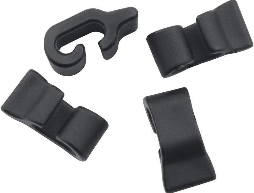 OEM 16PCS Plastic Pet Cage Attachment Clip Black Door Clip Storage Cabinet Shoe Cabinet Universal Attachment Clip Fence Fixing Clip for Bird Cage Rabbit Hamster Chick Wire Box Door Locking Clip Factory