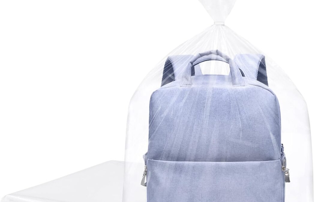 OEM 18×24 Inches Clear Plastic Bags for Packaging, 50 Pieces Flat Open Clear Poly Bags for Proofing Bread, Dough and Storage (Ribbon NOT Included) Factory