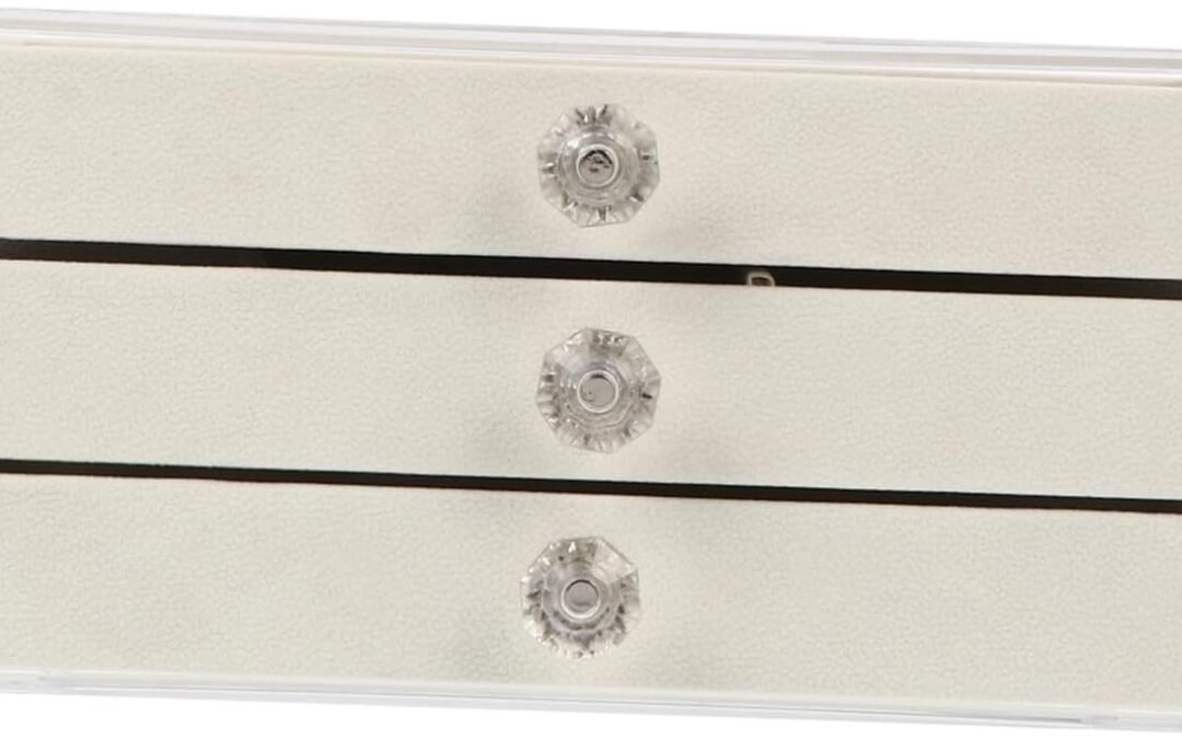 OEM 1Pc Jewelry Box Multi Grid Earring Organizer Durable Plastic Display Case for Home Jewelry Storage and Retail Showcase present for Birthdays Anniversaries and Valentine Day Factory