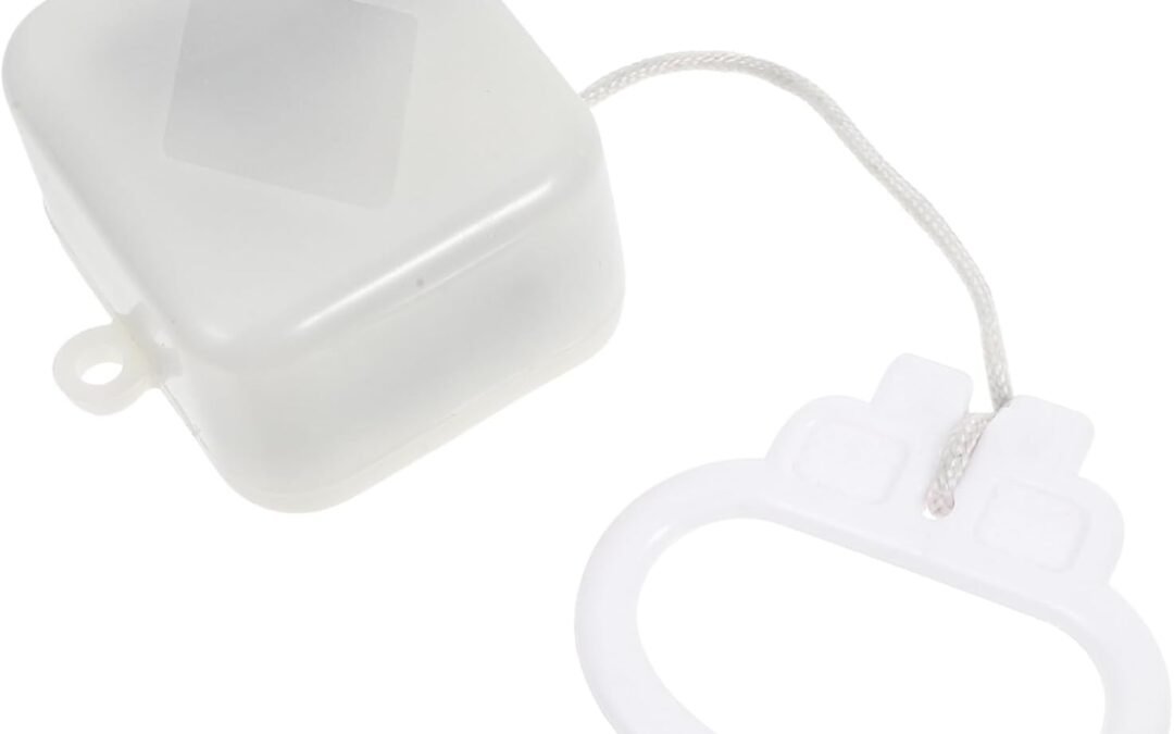 OEM 1pc Plastic Pull Cord Music Box Windup Clockwork Movement for Crib Bed Bell Musical Accessory Playtime Emotional Relief for Beautiful Sound Factory