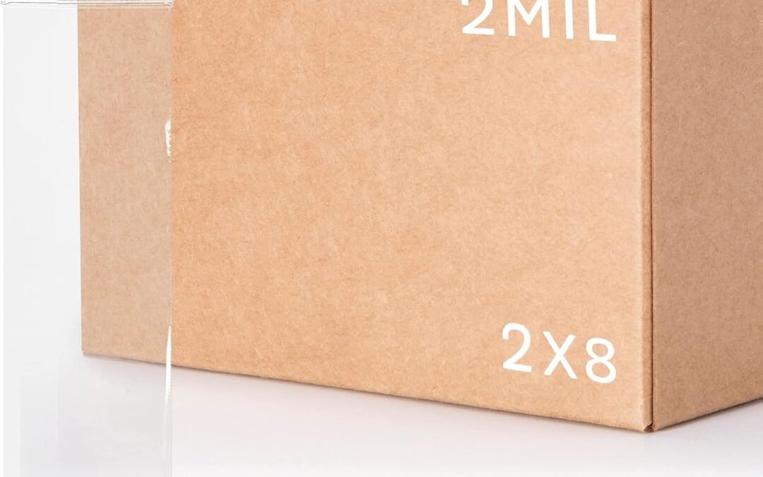 OEM 2″ x 8″ Long Zip Bags, 1000 Pack, Clear Plastic Reclosable Zip Baggies, 2 Mil Thick, Resealable Poly Bags for Packaging Insence, Necklaces, Jewelry & Office Supplies. GPI Factory