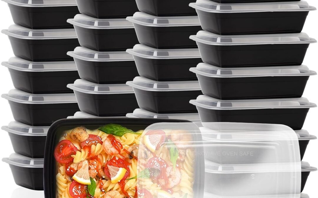 OEM 30 Pack Meal Prep Containers 38oz, Plastic To Go Food Containers with Lids, BPA-Free, Microwave/Dishwasher/Freezer Safe Factory