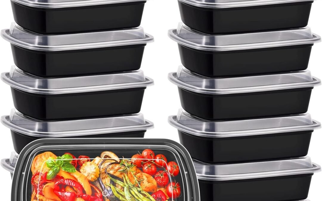 OEM 38oz Meal Prep Containers, Extra Large &Thick Food Storage Containers with Lids, Reusable Plastic,Disposable Bento Box,Stackable,Microwave/Freezer/Dishwasher Safe, BPA Free (30Pack) Factory