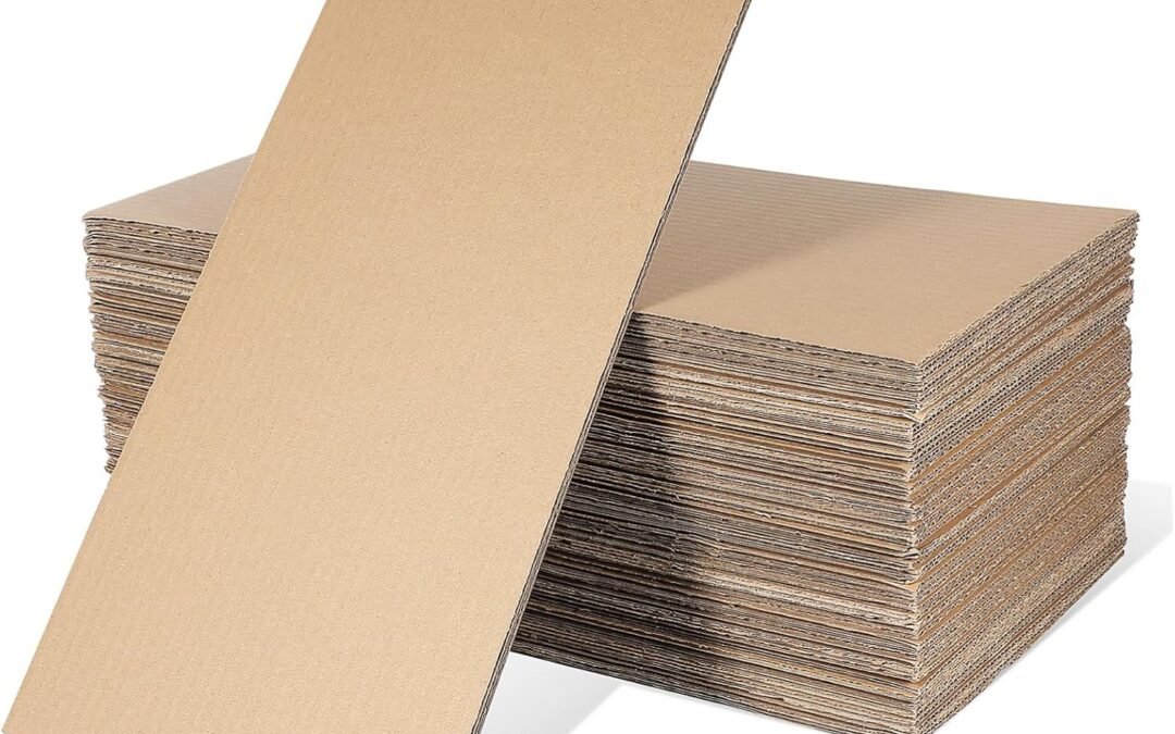 OEM 50Pcs Corrugated Cardboard Pads for Packing and Shipping Flute Shock Absorbing Protection Easy to Trim for Crafting and Custom Designs Bulk Packaging Factory
