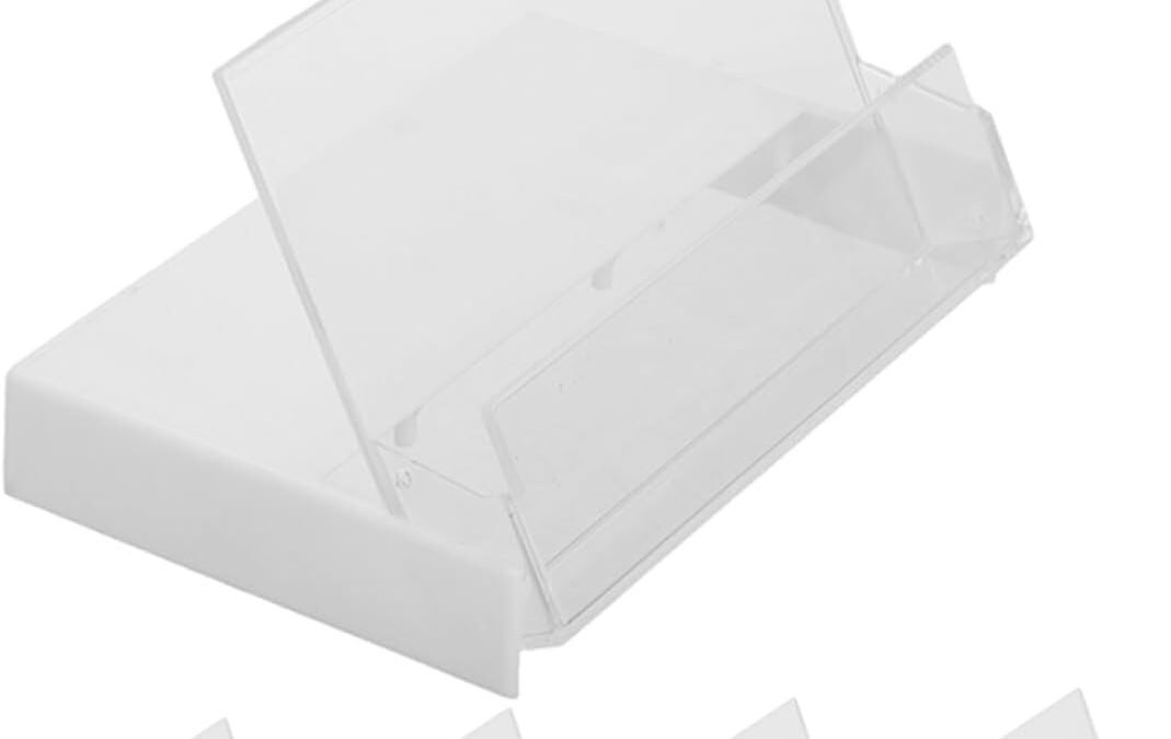OEM 5pcs Vintage Cassette Tape Storage Box Clear Plastic Holder for Music Cassettes Jewelry and Crystal Organization Retro Design for Home Decor and Easy Access Factory