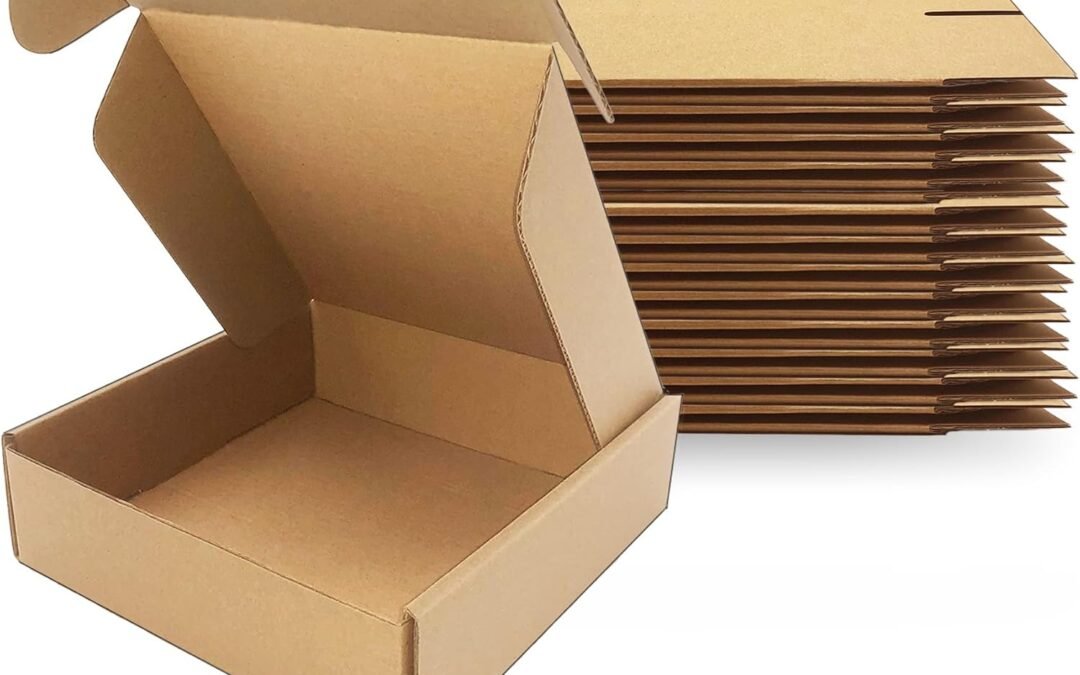 OEM 7x7x2 inches Shipping Boxes Set of 25, Brown Corrugated Mailing Cardboard Box Literature Mailer for Packing Small Business Moving and Storage,E-Commerce Packaging (7″×7“×2”) Factory