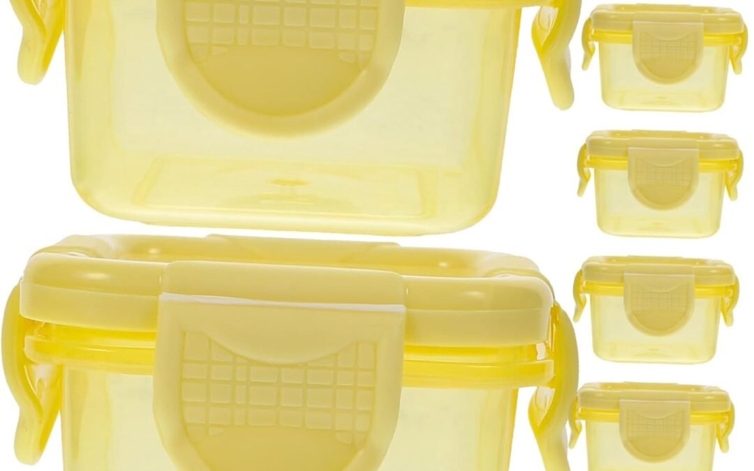 OEM 8Pcs Mini Food Storage Containers with Lids Portable Travel Dressing Box for Sauces and Salad Dressings Freezer Safe Storage Factory