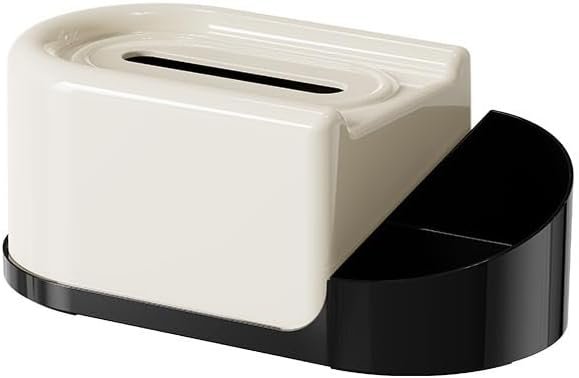 OEM 9.8 in Tissue Box White Tissue Box Holder PP Tissue Holder Factory