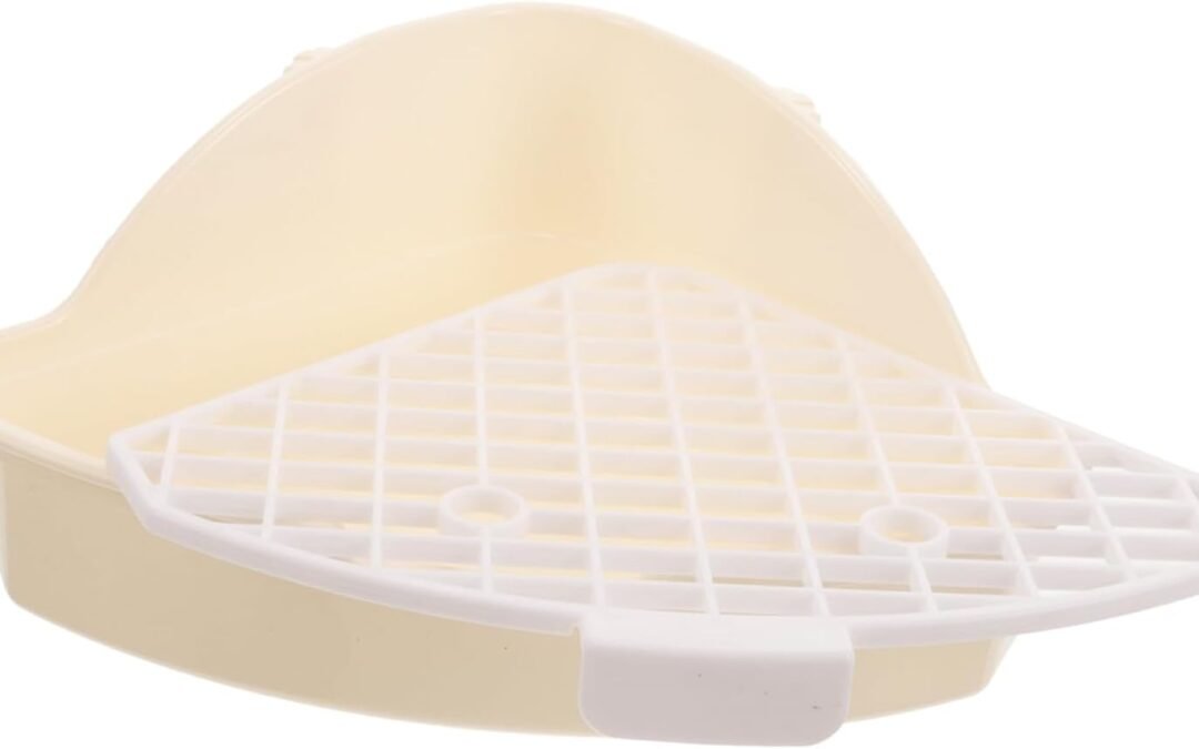 OEM BESPORTBLE Rabbit Litter Tray for Small Animals Corner Pet Urinal Potty for Guinea Pigs Chinchillas and Hamsters Easy to Durable Plastic Design for Factory