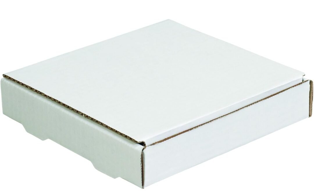 OEM Boxes Fast BFMMC1 Corrugated Cardboard Literature Mailers, 7 3/8 x 7 3/8 x 1 3/8 Inches, Tuck Top One-Piece, Die-Cut Shipping Boxes, Small White Mailing Boxes (Pack of 50) Factory