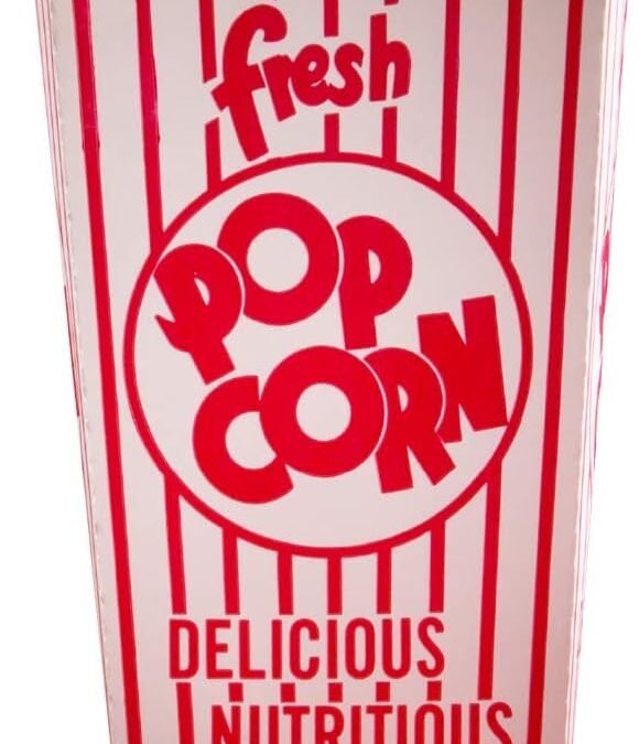 OEM Cardboard People Popcorn Box Life Size Cardboard Cutout Standup Factory