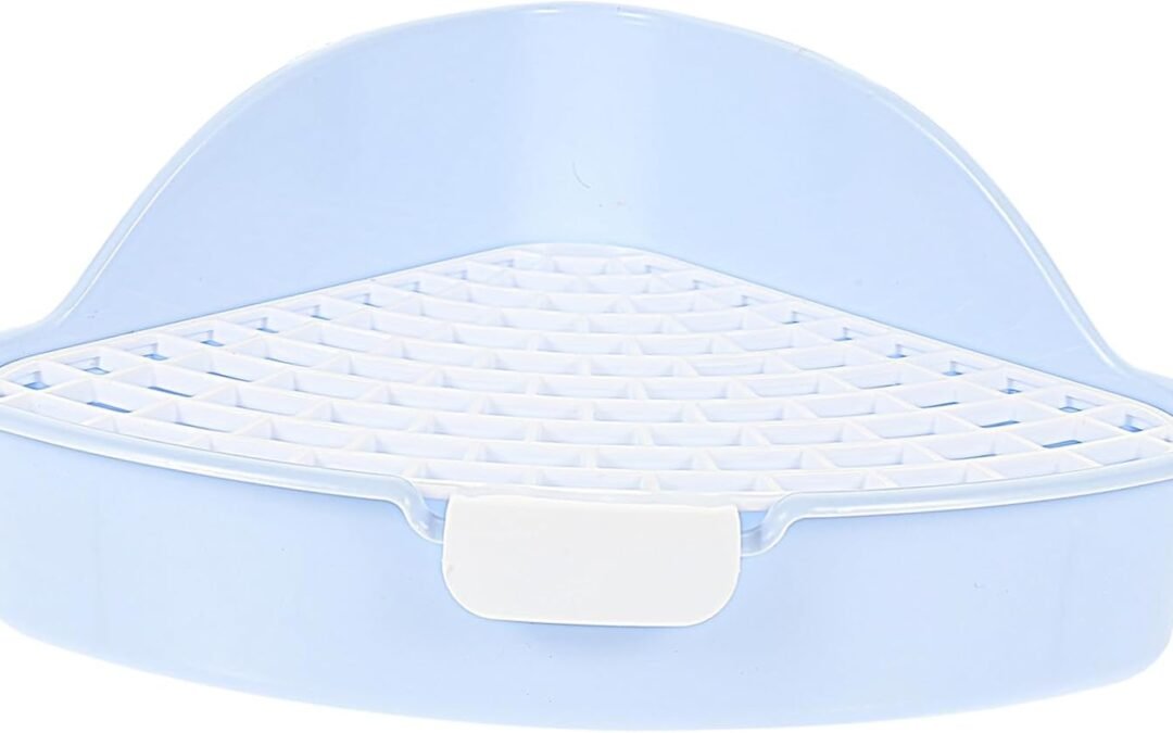 OEM Chinchilla Bunny Litter Box Small Toilet for Guinea Pigs Easy to Clean Rounded Edges Durable Plastic Bunny Potty Trainer for Small Pets Cage Supply Factory