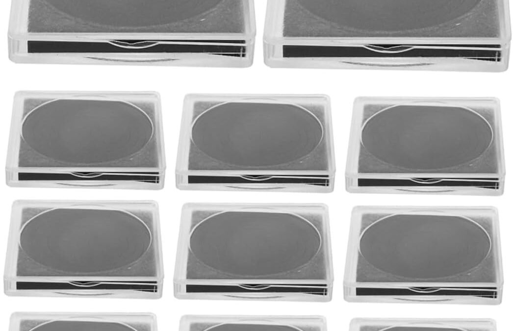 OEM Coin Holder Boxes Plastic Protection Cases for Coin Collecting Portable Storage Box for Collectibles Factory
