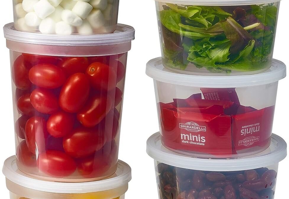 OEM DuraHome Deli Containers with Lids for Food Storage Leakproof – 46 Sets BPA-Free Plastic Microwaveable Clear Food Storage Container Premium Quality, Freezer & Dishwasher Safe (Mixed – 16oz & 32oz.) Factory