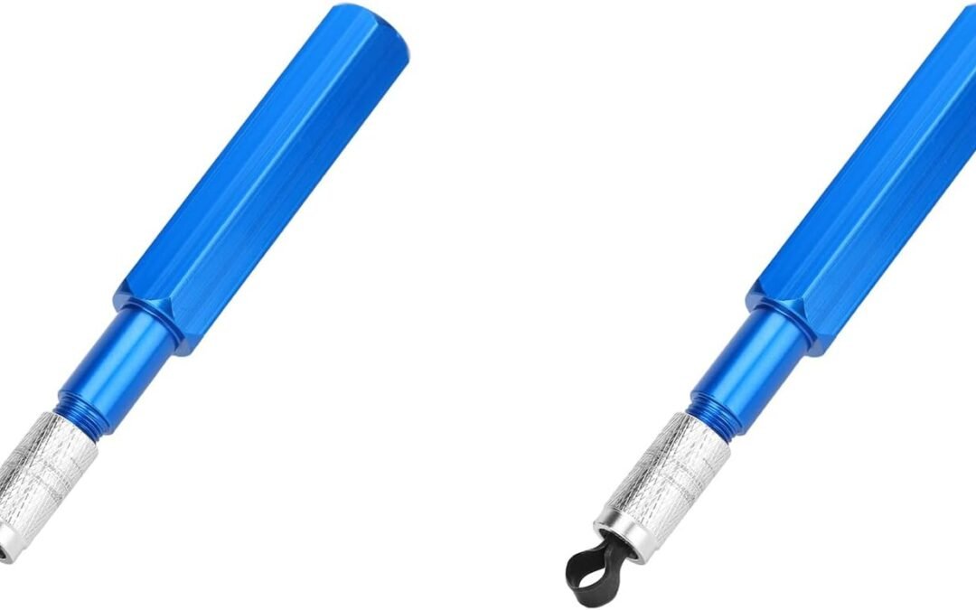 OEM Electrode Leveler, Pack of 2 Floor Welding Skiving Tools PVC Plastic Skiving Knife Construction Industrial Supplies Welding Rod Leveler with Spare Blade for Welding, Blue Factory