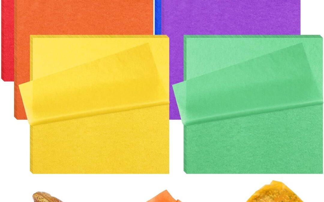OEM Estune 240 Pcs 12 x 12 Inch Deli Paper Sheets Sandwich Dry Wax Paper Oil Proof Food Basket Liners Food Wrapping Sheets for Bread, Party, Picnic, Festival, BBQ(Candy Color) Factory