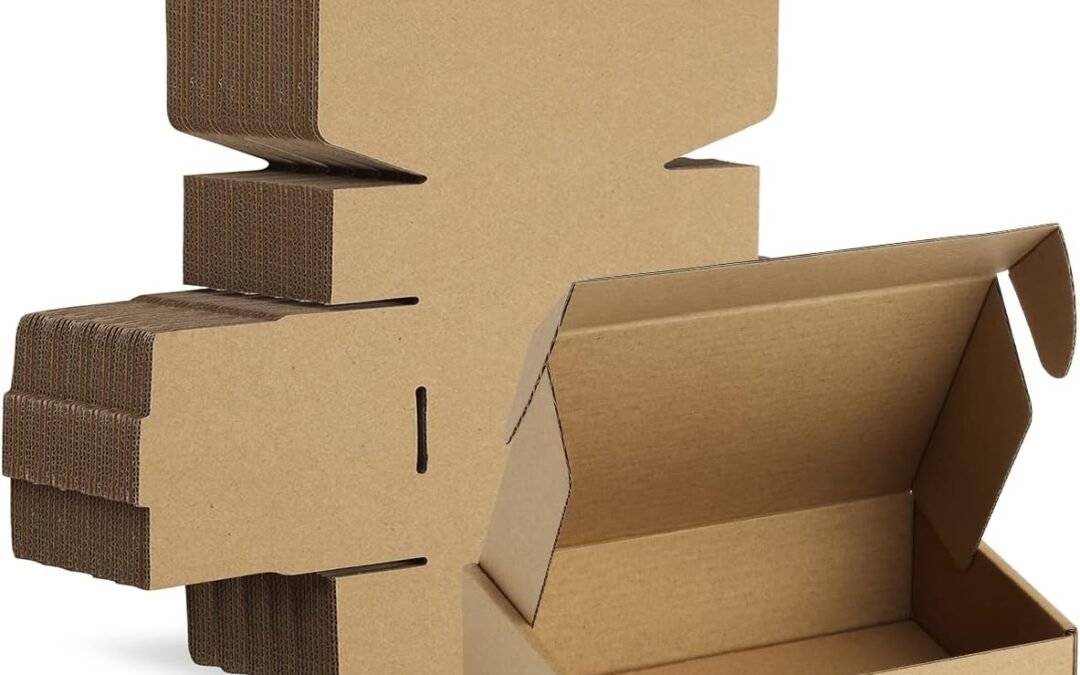 OEM Famagic 12Pack 7x5x2 Small Mailing Boxes – Brown Shipping Boxes for Small Business, Corrugated Cardboard Mailer Boxes for Packaging, Bulk Factory