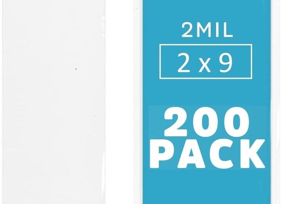 OEM GPI – 2″ x 9″ Long Zip Bags, 200 Count, 2 Mil, Clear Plastic Reclosable Zipper Poly Baggies, with Resealable Zip Top Lock Seal, for Incense, Necklaces, Jewelry, Medical Supplies, Beads & Seeds Factory