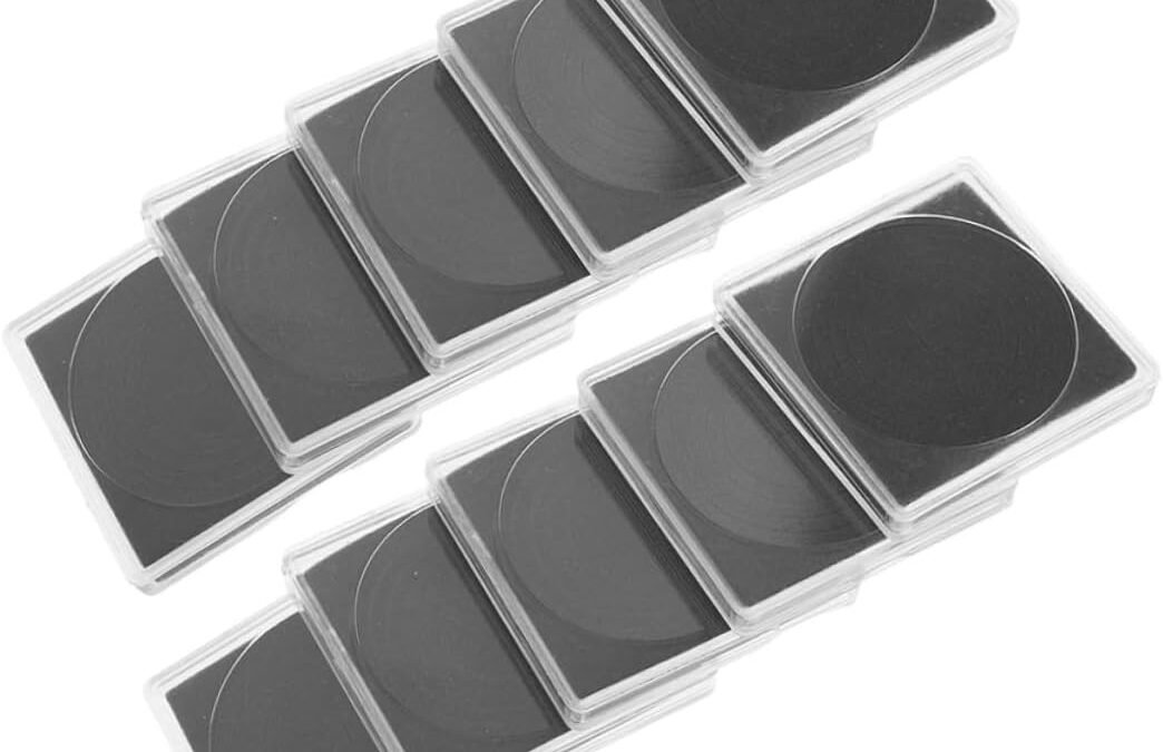 OEM Gadpiparty Coin Collection Box Plastic Coin Display Case Organizer for Home Travel Factory