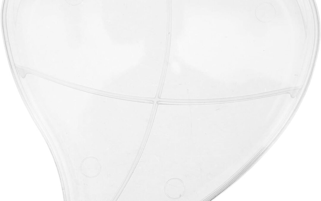 OEM Heart Shaped Jewelry Organizer Box Clear Plastic Multi Grid Storage Container for Necklaces Rings Cute Decorative Tray for Compact Aesthetic Design for Efficient Factory