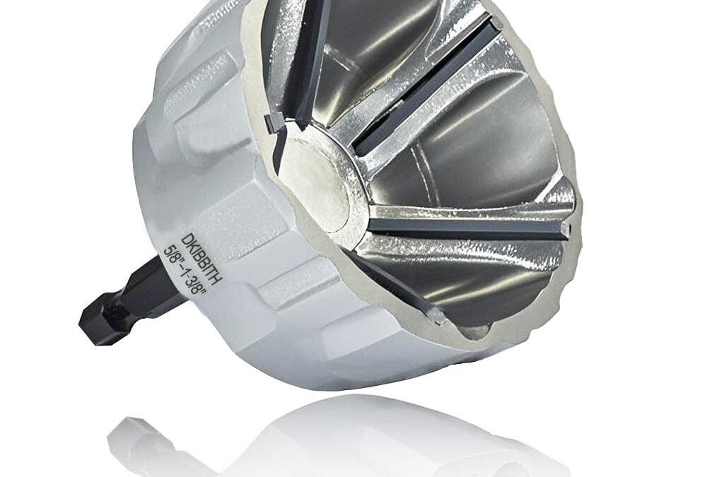 OEM Heavy-Duty Deburring Chamfer Tool with Sharp Tungsten Carbide Blades,Fast Hex Shank Deburr Drill Bit, External Burr Removal for Metal Rod Bolt Pipe 3D Printing PVC in 5/8″ to 1-3/8″Diameter(16~35mm) Factory