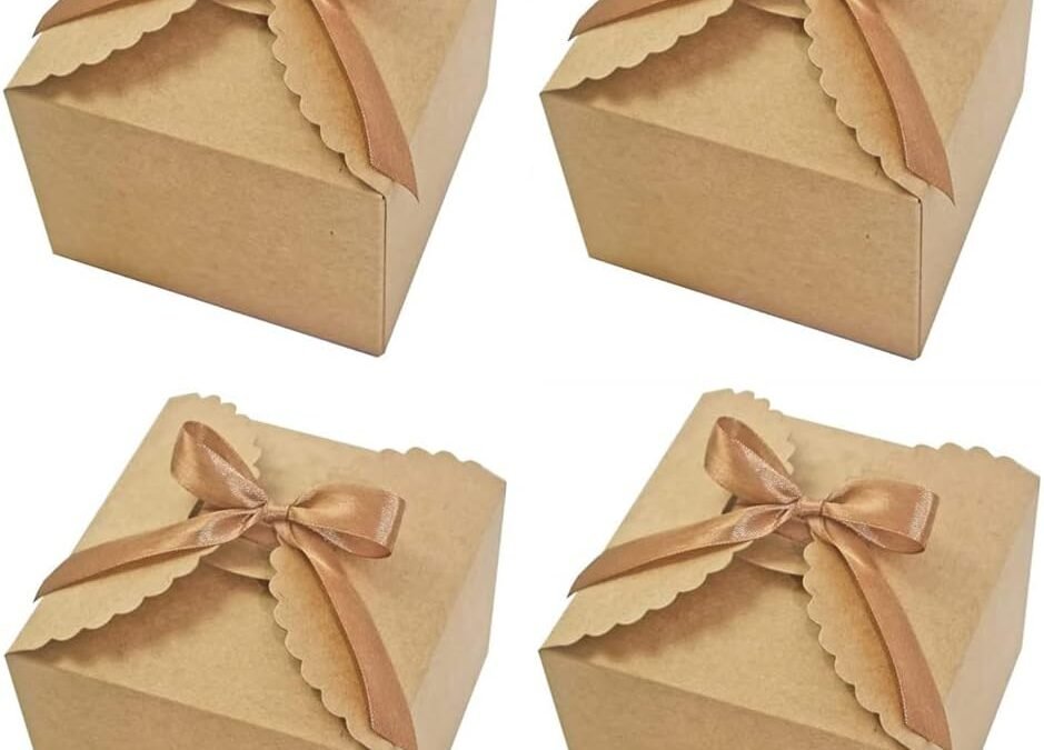 OEM KUPOO Brown Gift Boxes 20PCS Small Premium Kraft Gift Box with Lid for Present,Cupcake Box, Bridesmaid Proposal Box, Gift Box for Birthday,Wedding, Groomsmen Proposal (3.54″X3.54″X2.36″, Brown) Factory