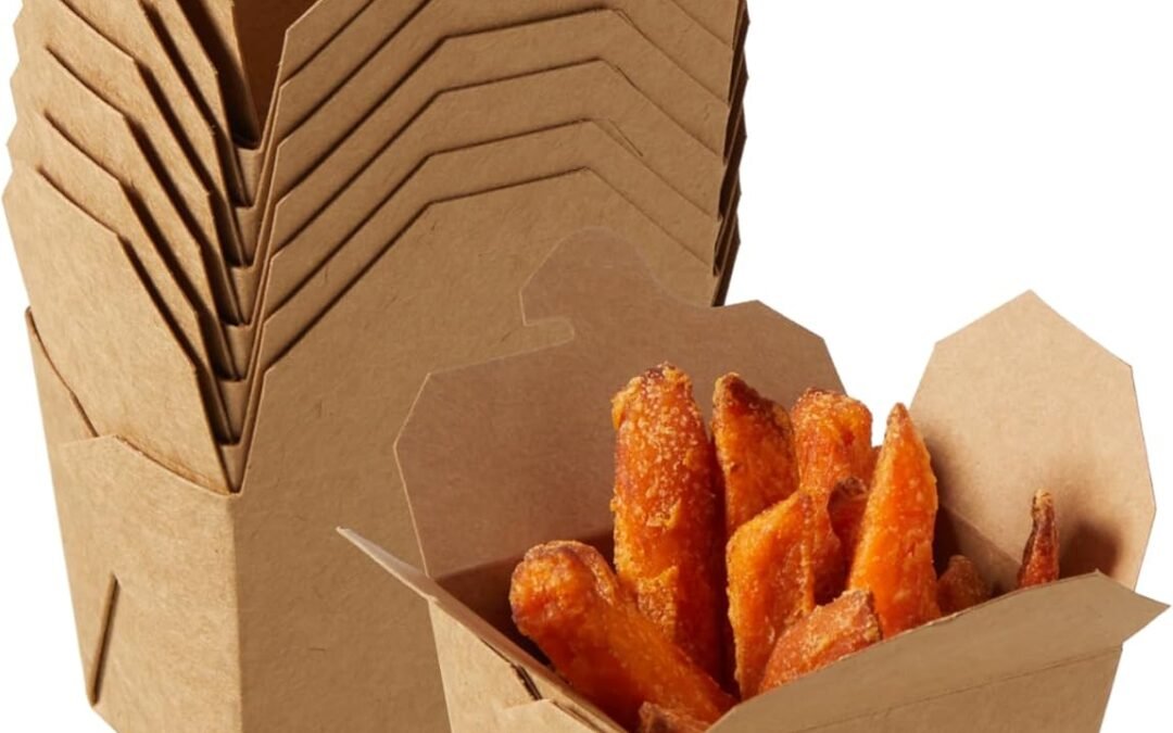 OEM Kraft Paper To Go Boxes, Take Out Food Containers Greaseproof and Heavy Duty, Disposable To Go Containers for Restaurant, Catering and Party (8oz, 450pack) Factory