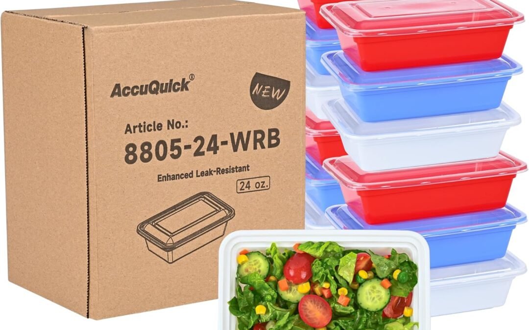 OEM LOKATSE HOME 24 Pack Multi-Color Meal Prep Food Storage Containers with Lids Reusable Lunch Bento Boxes, BPA Free, Stackable, Microwave/Dishwasher/Freezer Safe Factory