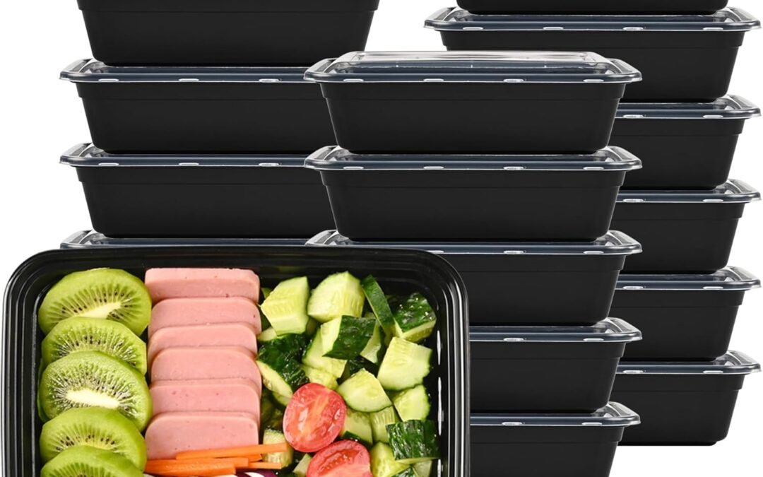 OEM LOKATSE HOME Meal Prep Containers 16 pack 1 Compartment with Lids, Food Storage Bento Stackable Reusable Lunch Boxes, BPA-Free Microwave/Dishwasher/Freezer Safe(38 oz) Factory