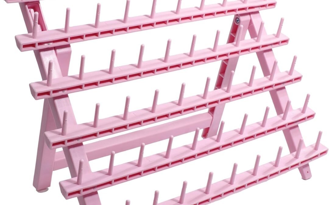 OEM Laflare Braid Rack 60 Spools, PP Braiding Hair Stand, Thread Rack, Sewing Organizer, Quilting, Embroidery – Versatile Extension Holder (Pink) Factory